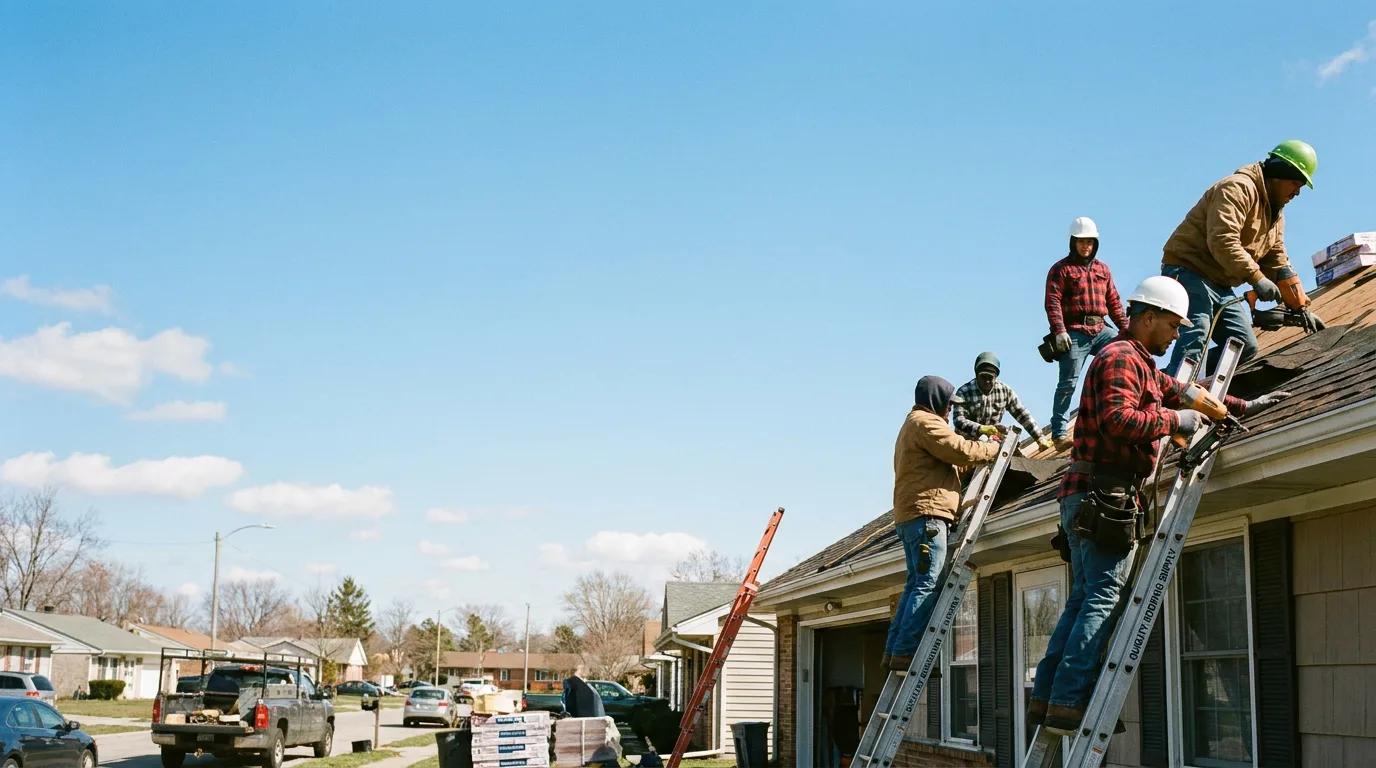 Roofing in Cooks, MI near me